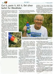 CutnPaste Article in Waiheke Gulf News