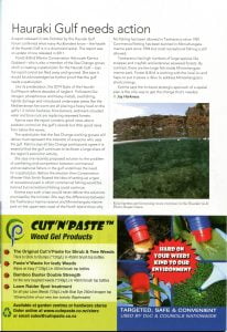 Forest and Bird Magazine advertises Cut'n'Paste products in Nov 14